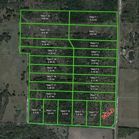 Tract 2 Farm to Market 1743, Honey Grove, TX 75446