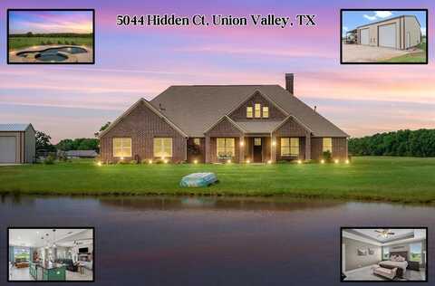 5044 Hidden Court, Union Valley, TX 75474