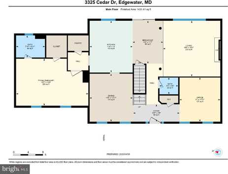 3325 CEDAR DRIVE, EDGEWATER, MD 21037