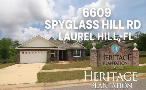 6609 Spyglass Hill Road, Laurel Hill, FL 32567
