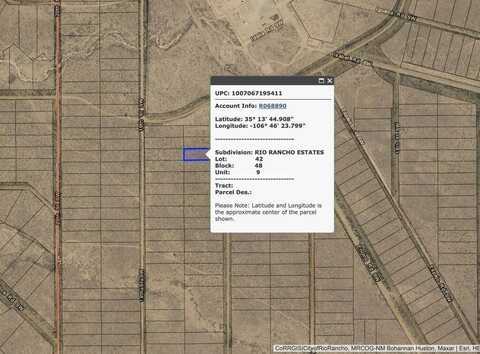 1713 18TH Street SW, Rio Rancho, NM 87124