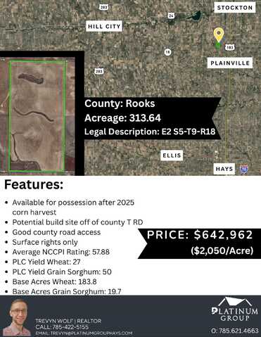 0 County Rd 15, Plainville, KS 67663