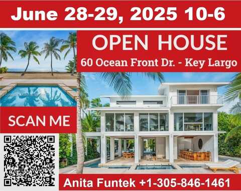60 Ocean Front Drive, Key Largo, FL 33037