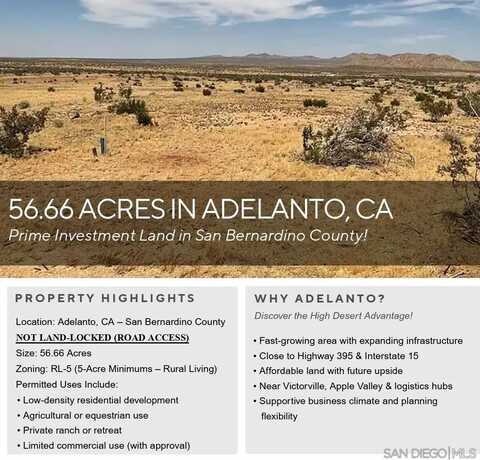 Desert Flower Rd unit: 36, Adelanto, CA 92301