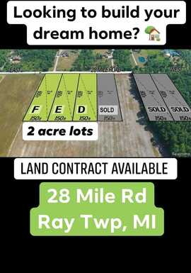 0-D 28 Mile Rd Lot D, Ray, MI 48096