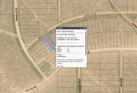 Melody Road NW, Rio Rancho, NM 87144