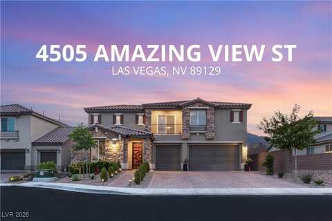4505 Amazing View Street, Las Vegas, NV 89129