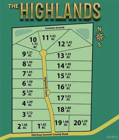 0 LOT 13 The Highlands Court, Pacific, MO 63069