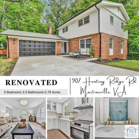 907 Hunting Ridge Rd, Martinsville, VA 24112
