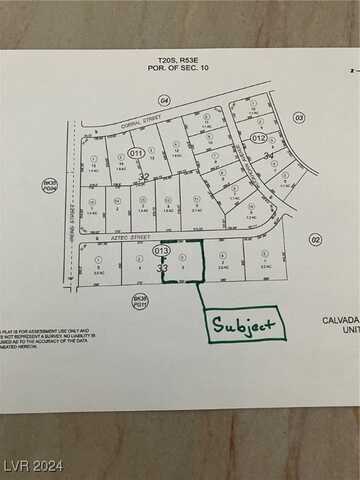 860 N Aztec Street, Pahrump, NV 89060