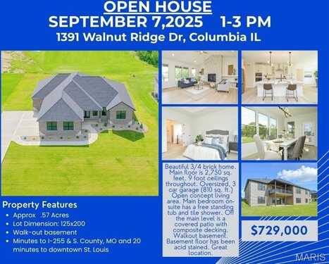 1391 Walnut Ridge Drive, Columbia, IL 62236