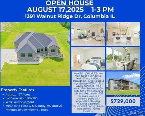1391 Walnut Ridge Drive, Columbia, IL 62236