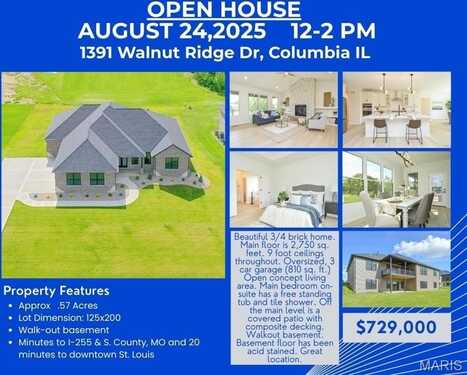1391 Walnut Ridge Drive, Columbia, IL 62236