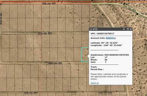 27th Avenue NW, Rio Rancho, NM 87144