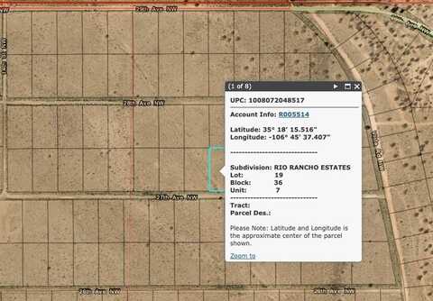 27th Avenue NW, Rio Rancho, NM 87144