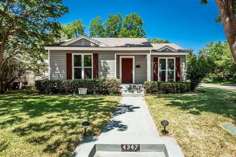 4347 Somerville Avenue, Dallas, TX 75206