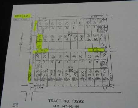 Ave R14 Longview Rd, Sun Village, CA 93543