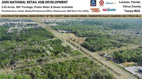 2767 W Norvell Bryant Highway, Lecanto, FL 34461