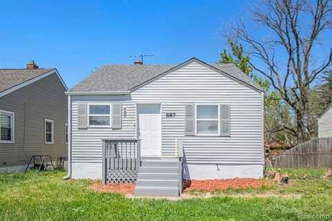 887 UNIVERSITY Drive, Pontiac, MI 48342