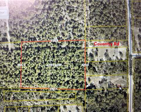 5 Acres Coventry Road, DeFuniak Springs, FL 32433