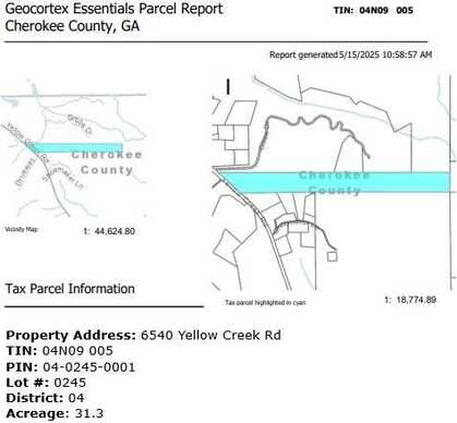 6540 Yellow Creek Road, Ball Ground, GA 30107