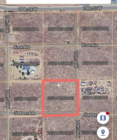 Vacant Lan Apn 252-141-20-00-3 Street, Rosamond, CA 93560