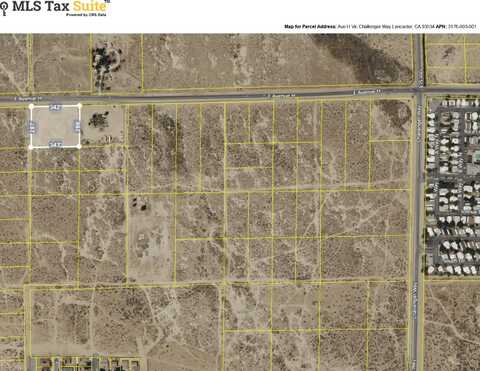 Ave H Vic Challenger Way, Lancaster, CA 93535