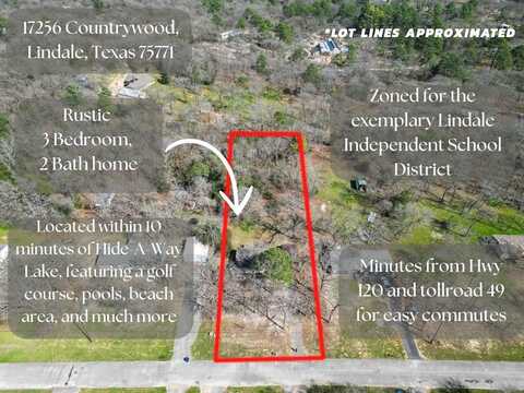 17256 Countrywood, Lindale, TX 75771