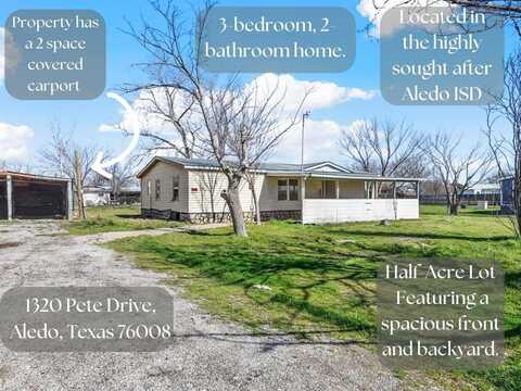 1320 Pete Drive, Willow Park, TX 76008