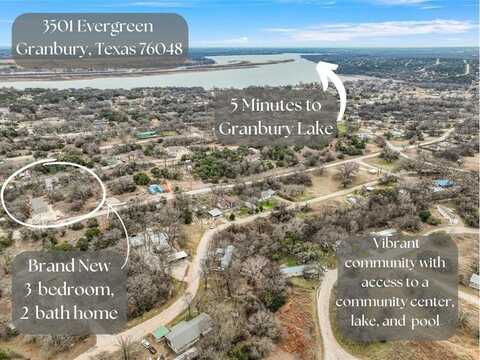 3501 Evergreen Drive, Granbury, TX 76048