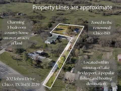 202 Johns Drive, Chico, TX 76431