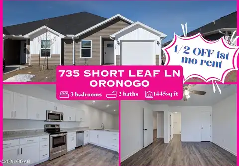 735 Short Leaf Lane, Oronogo, MO 64855