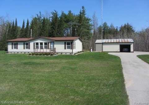 8957 TWIN LAKES Road, Cheboygan, MI 49721