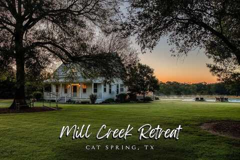 5166 Mill Creek Road, Cat Spring, TX 78933