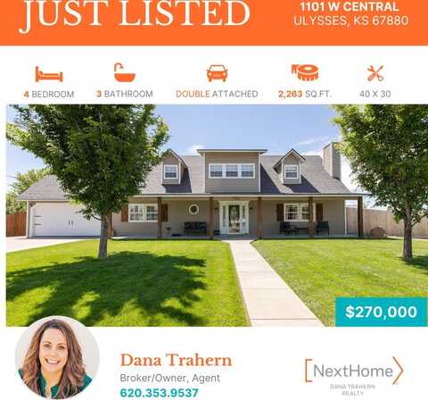 1101 West Central Avenue, Ulysses, KS 67880