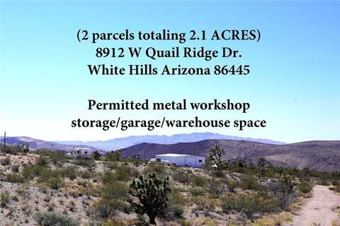 8912 W Quail Ridge Drive, White Hills, AZ 86445