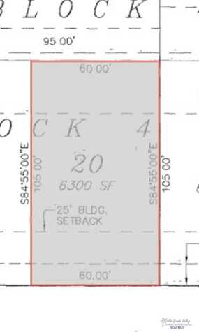 LOT 20 BLK 4 ORCHID DR., LOS FRESNOS, TX 78566