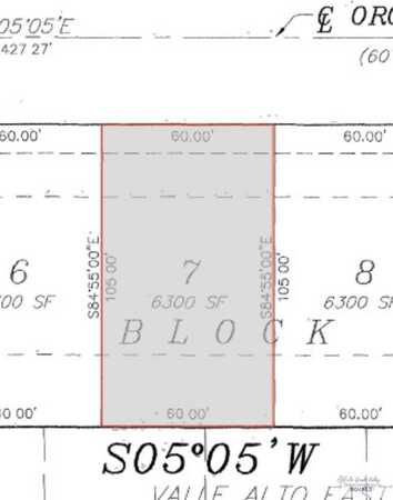 LOT 7 BLK 3 ORCHID DR., LOS FRESNOS, TX 78566
