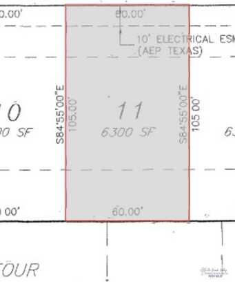 LOT 11 BLK 3 ORCHID DR., LOS FRESNOS, TX 78566
