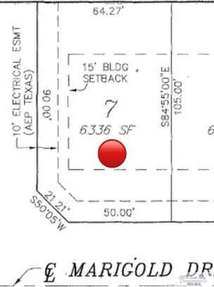 LOT 7 BLK 5 MARIGOLD DR, LOS FRESNOS, TX 78566