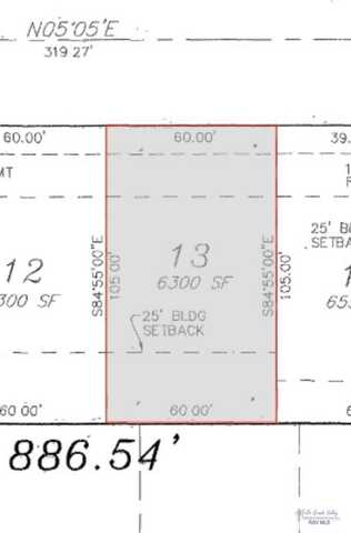 LOT 13 BLK 3 ORCHID DR., LOS FRESNOS, TX 78566