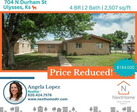 704 N Durham St, Ulysses, KS 67880
