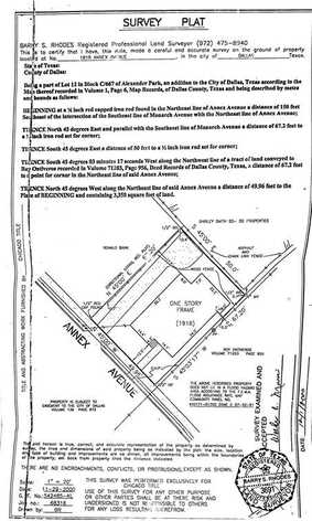 1918 Annex Avenue, Dallas, TX 75204