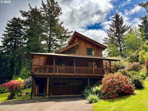 56 N SHEPPARD POINT RD, Waldport, OR 97394
