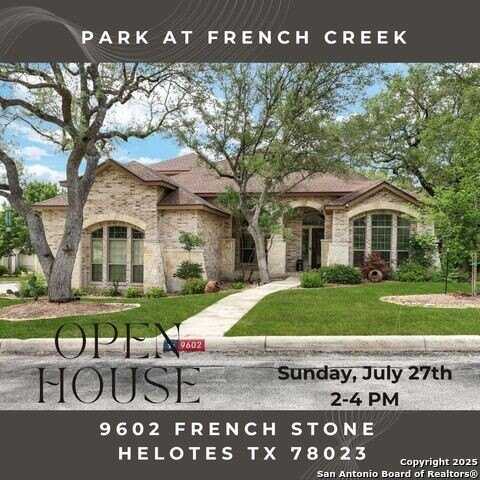 9602 French Stone, Helotes, TX 78023