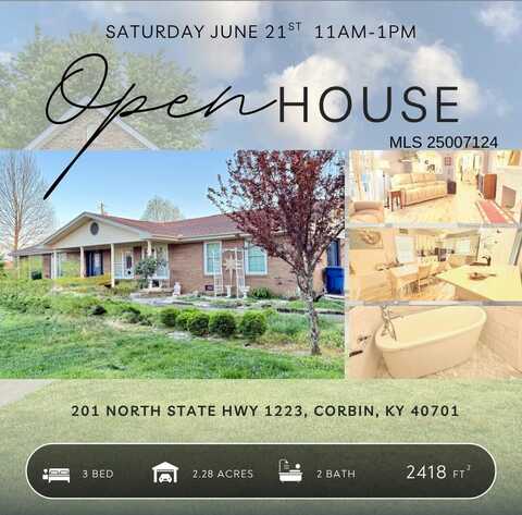 201 North State Highway 1223, Corbin, KY 40701
