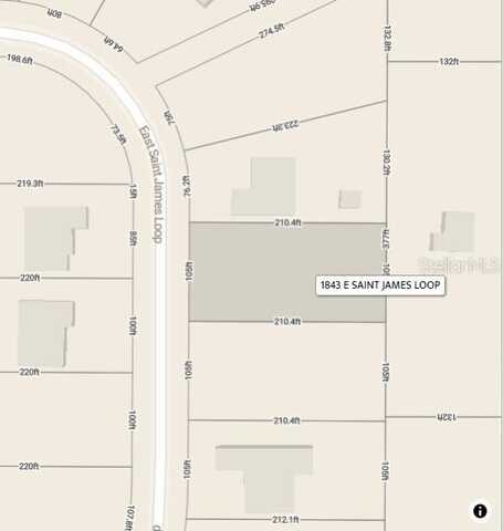 1843 E SAINT JAMES LOOP, INVERNESS, FL 34453
