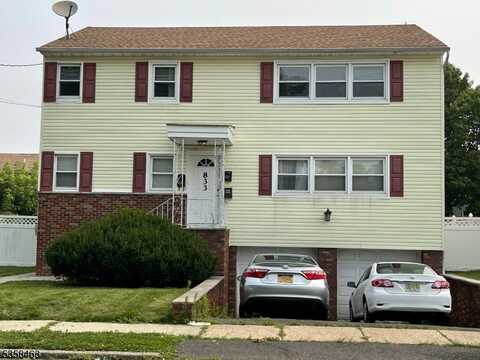 833 Hobson Street 1st FL, Union, NJ 07083