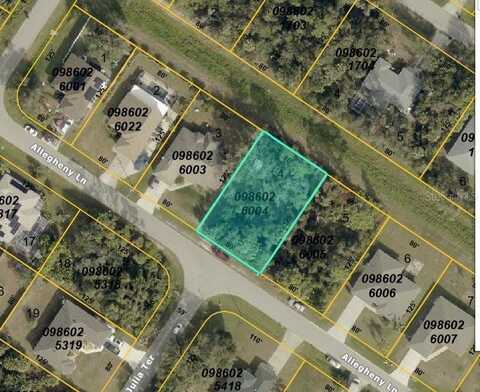ALLEGHENY LANE, NORTH PORT, FL 34286