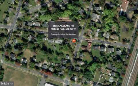 5021 LAKELAND ROAD, COLLEGE PARK, MD 20740